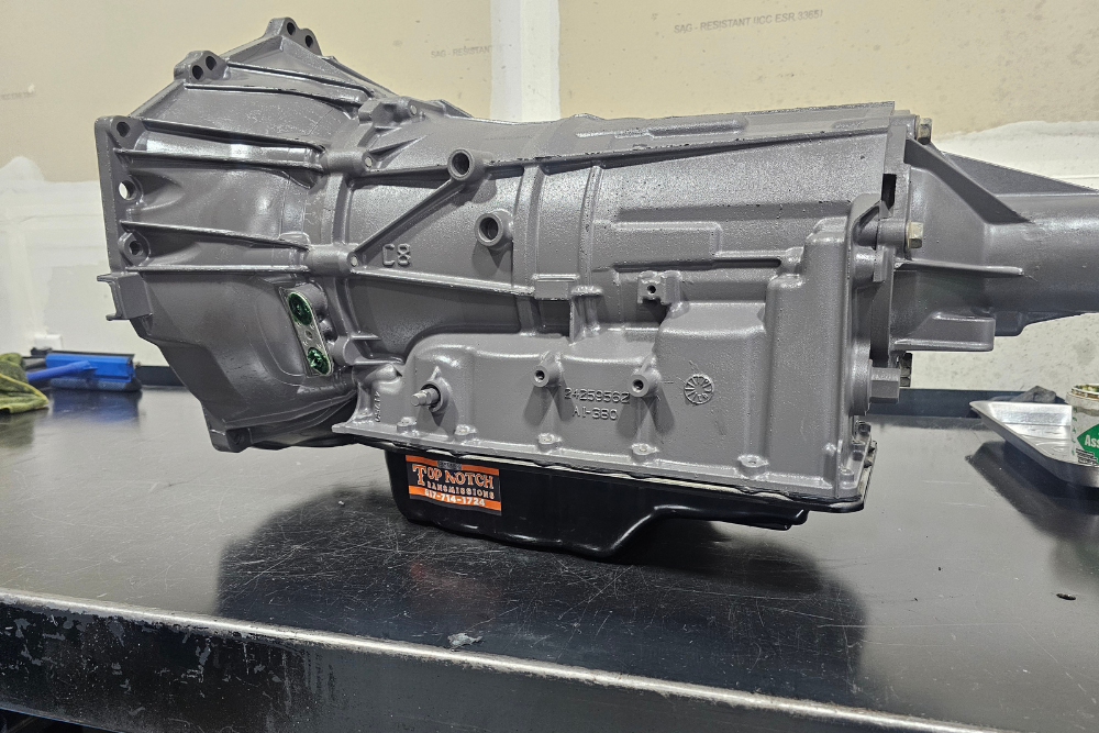 Check engine light transmission diagnostic at Top Notch Transmissions. We identify transmission-specific fault codes to provide accurate repairs for Dallas-Fort Worth drivers.