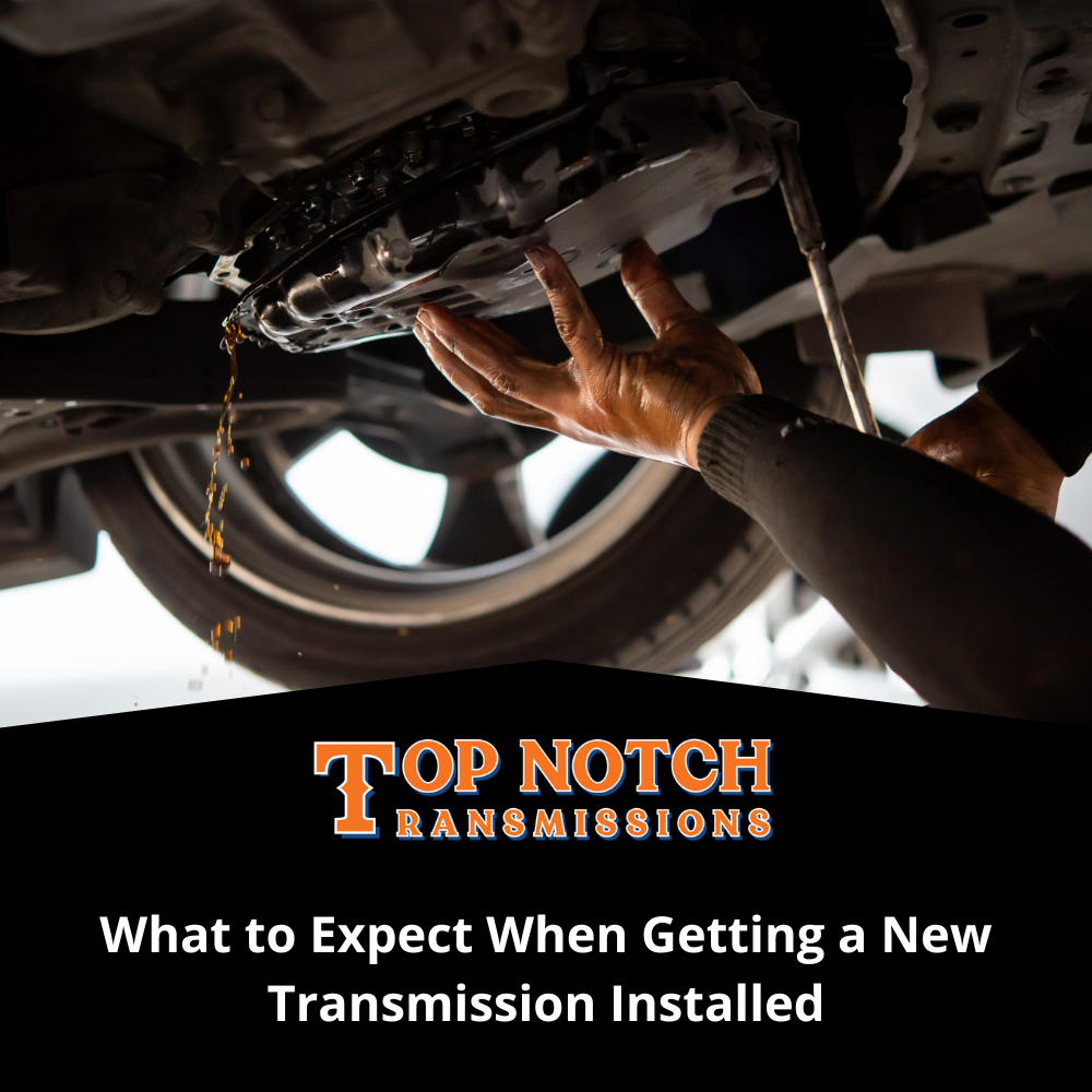What To Expect When Getting a New Transmission Installed